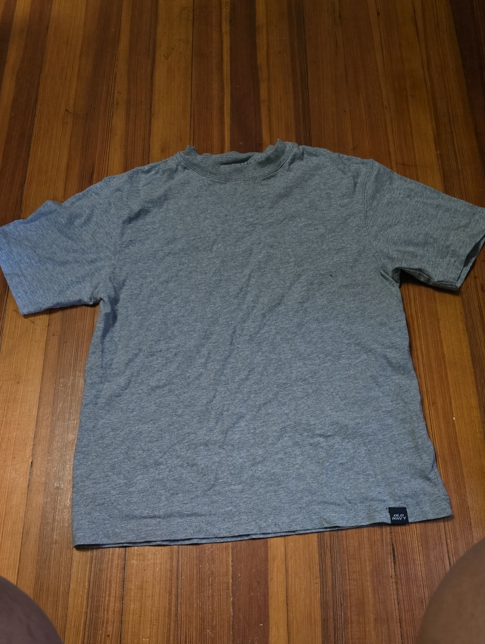 Old Navy Classic Kid's Crewneck T-Shirt in Heather Gray